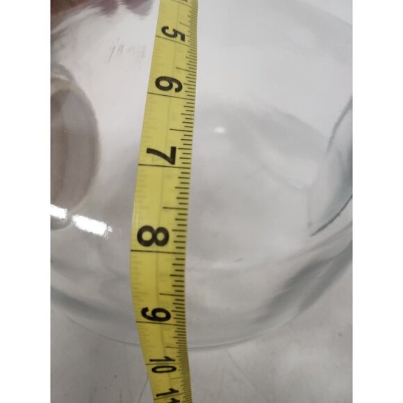 Vintage Anchor Hocking Large Coca Cola Clear Glass Canister Storage Container - Picture 10 of 10